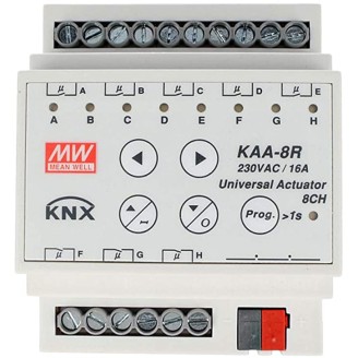 KNX DIN Rail 8 channel...